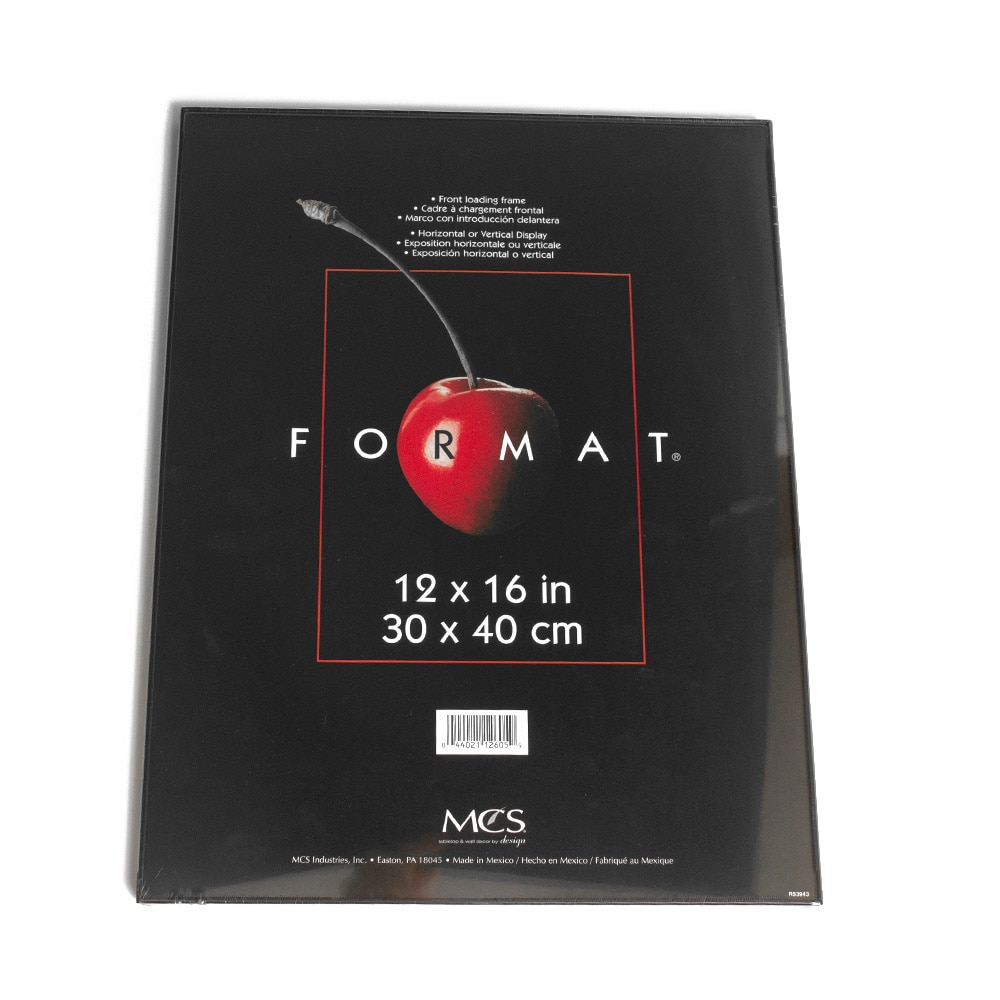 Black, Frames & Albums, Home & Auto, MCS, Format, 36269, Assorted Sizes
